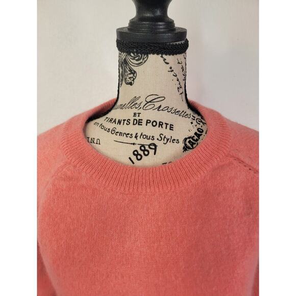 SANDRO Sweater Womens Size 1 Small Angora Blend Pullover Crewneck High Low - Picture 3 of 9